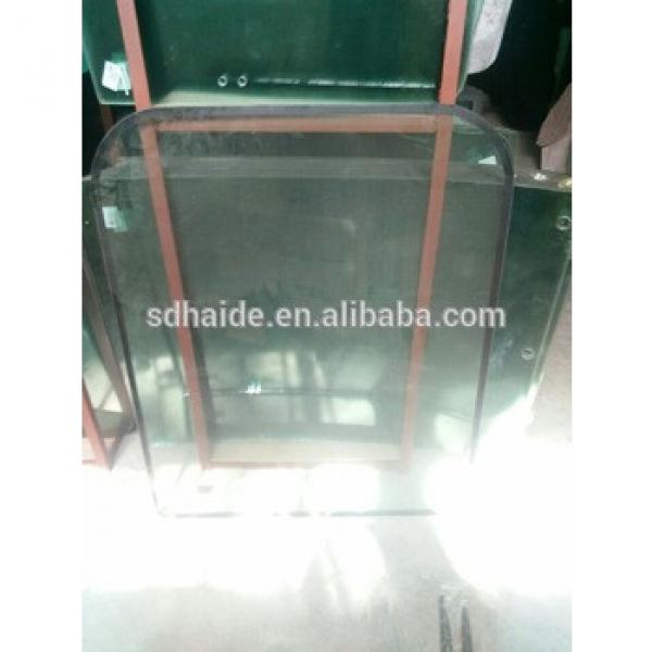 SK250-6 front glass Kobelco excavator SK250 windscreen #1 image