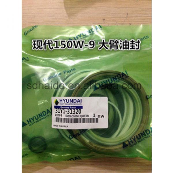 31Y1-31320 Hyundai excavator r150w-9 boom cylinder repair kit for R140LC-9 R140W-9 R145CR-9 #1 image