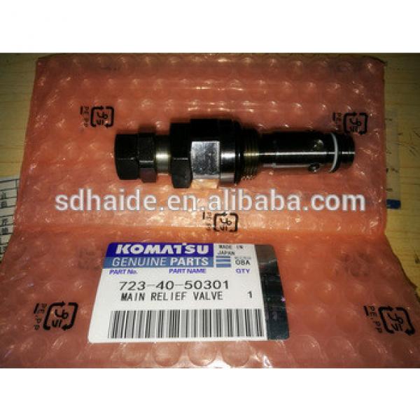 723-40-50301 Excavator PC300-6 relief valve assy #1 image