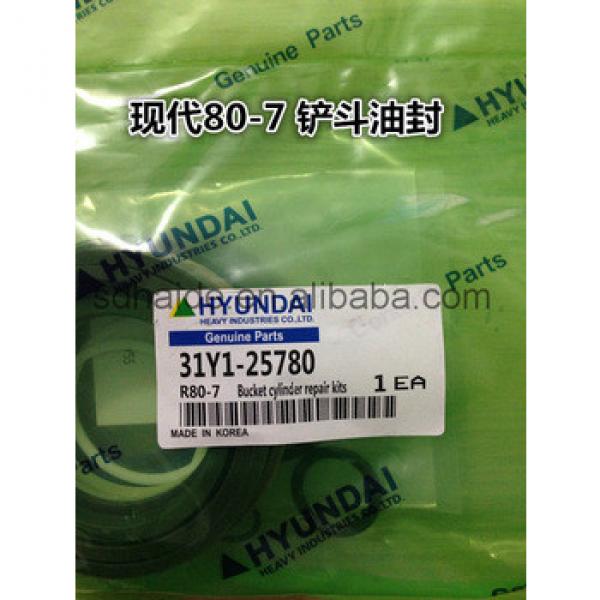 31Y1-24350 Hyundai R80-7 bucket cylinder repair kits for R55-7 R55-7A R55W-7 R55W-7A #1 image