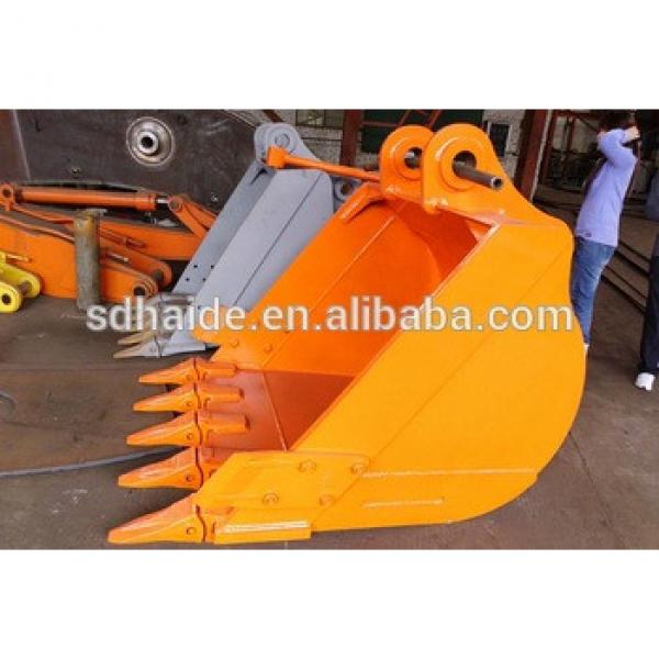 Factory price pc360 excavator tilt bucket,pc200,pc220,pc300 stainless steel bucket #1 image