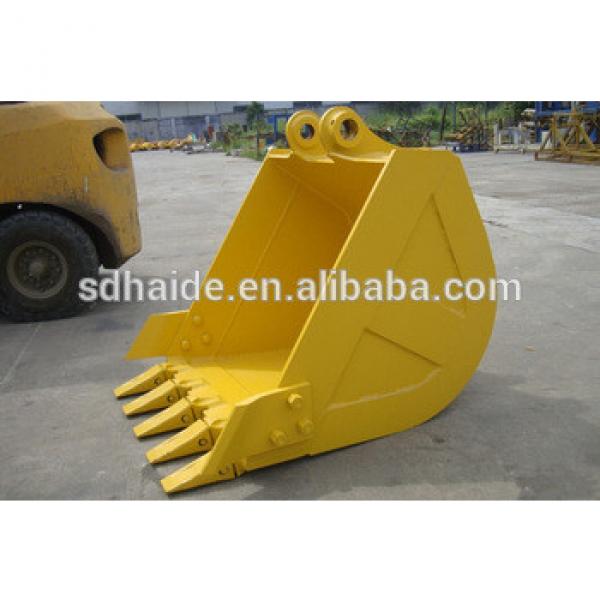 PC450-8 bucket,PC100,PC120,PC200,PC300,PC400 , PC450, PC450-8 PC470 rock bucket 2.4CBM 2.1CBM1.9 #1 image