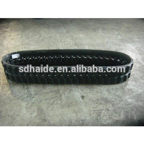 EX20UR2 250x52.5x76 rubber track,kobelco/kubbota excavator rubber track,rubber belt #1 image