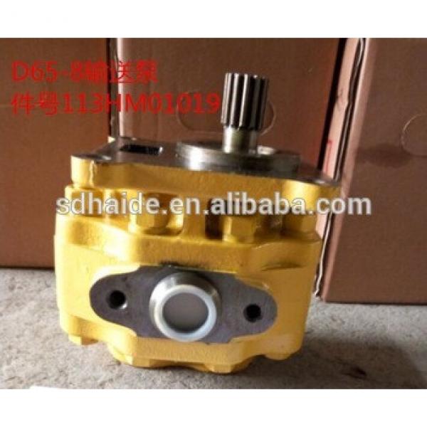 D65-8 transmission pump 113hm01019 bulldozer D65 transmission pump #1 image