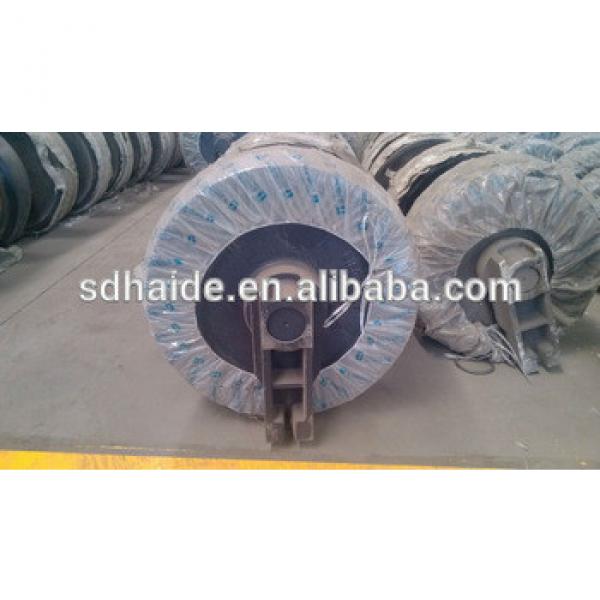 SH210-5 undercarriage parts, front idler/sprocket/top roller #1 image