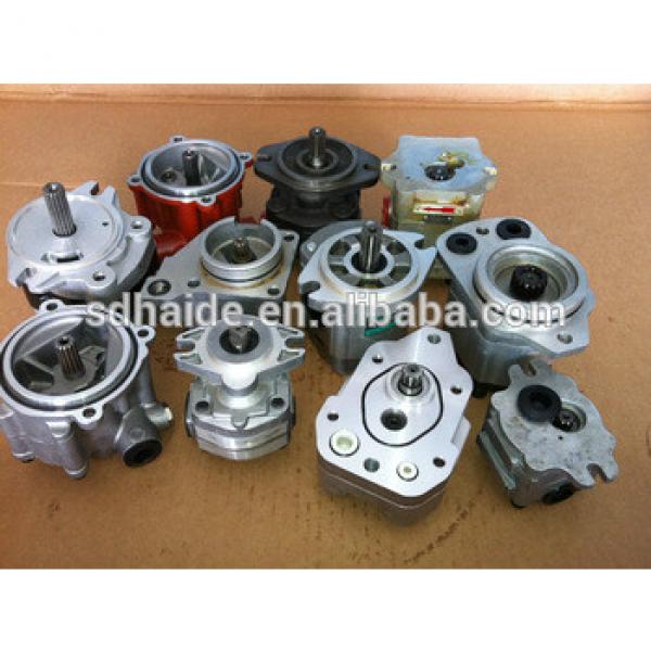 High quality hydraulic parts E320B gear pump &amp; pilot pump for excavator 126-2016 #1 image