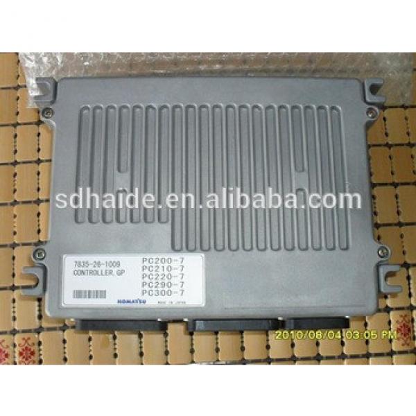 7835-26-1009 Computer Board, Excavator Controller, ECU for PC200-7, PC210-7, PC220-7, PC290-7 PC300-7, #1 image