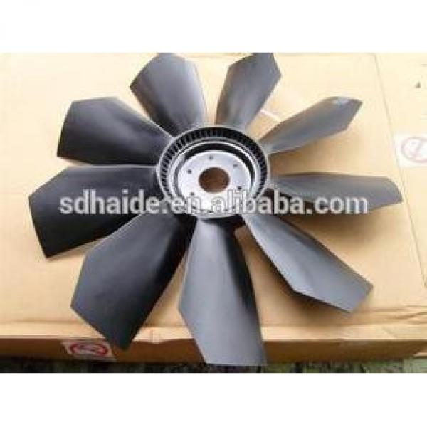 Excavator Cooling fan blade, Excavator Engine Part Fan for Doosan, Daewoo, Kato, KOBELCO, SUMITOMO, Volvo #1 image