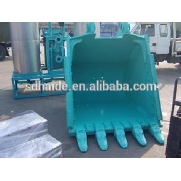 Kobelco Excavator Spare Parts, SK120-2 Kobelco Rock Bucket, Sand Bucket/Stone Bucket #1 image