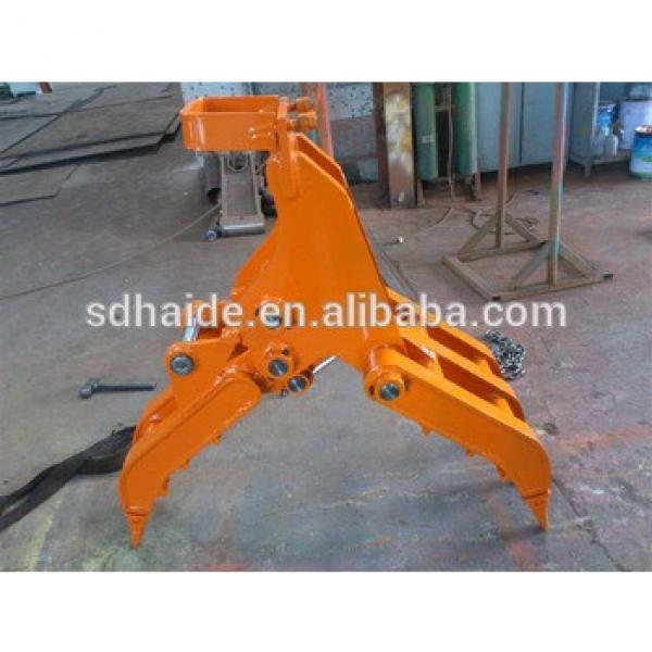 EX220-5 Grapple Bucket, Excavator grappler, hydraulic bucket grapple #1 image