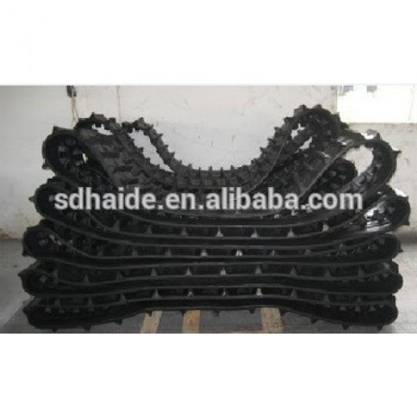 230x72x43 rubber track for excavator hanix N150 N150R, 230x96x33 N120-2 N150-2 #1 image