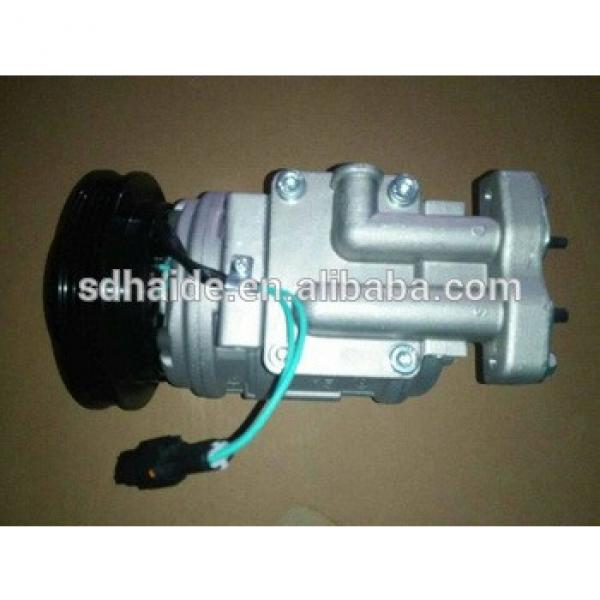 220-5 solar daewoo compressor,220lc-v doosan air conditioner ac compressor cooling system for excavator #1 image