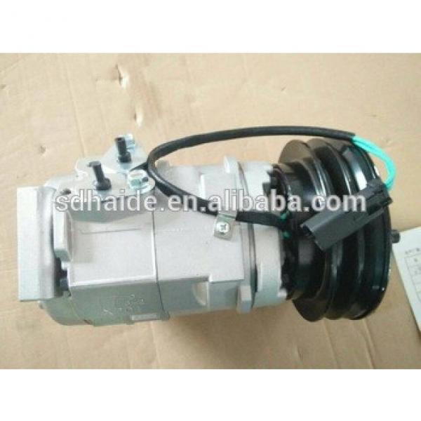 2348481 320C compressor refrigerant,air conditioner ac compressor cooling system for excavator #1 image