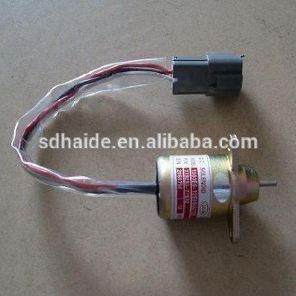 4tnv88 stop solenoid,4tnv94 flameout switch for excavator engine,3tnv82,3tne82,4tnv84,4tne84,4tnv98,4tnv100 #1 image