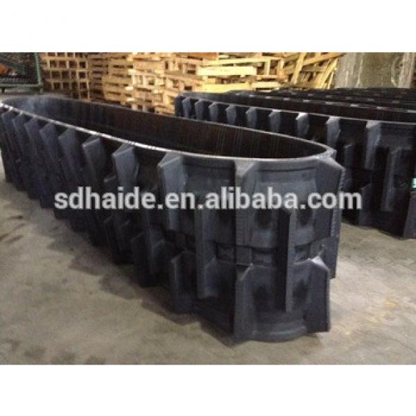 PC150 rubber track ,excavator,PC30,PC35,PC40,PC45,PC50,PC55,PC60,PC75UU,PC90,PC95,PC100,PC120,PC150,PC200 #1 image