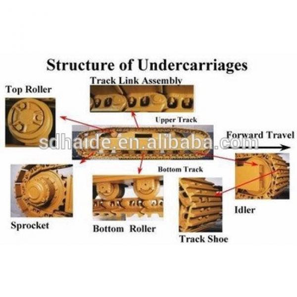 excavator bulldozer heavy equipment spare parts for PC200 PC300 PC400 PC600 PC800 D6D D7G D85 D155 undercarriage parts #1 image