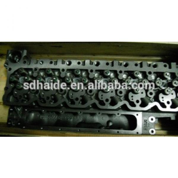 excavator engine cylinder head assembly for doosan,kato,kobelco,kubota,sumitomo,volvo,mitsubishi #1 image