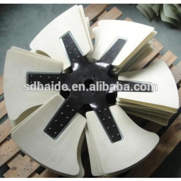 excavator fan blade cooling engine mitsubishi hino for doosan,kato,kobelco,kubota,sumitomo #1 image