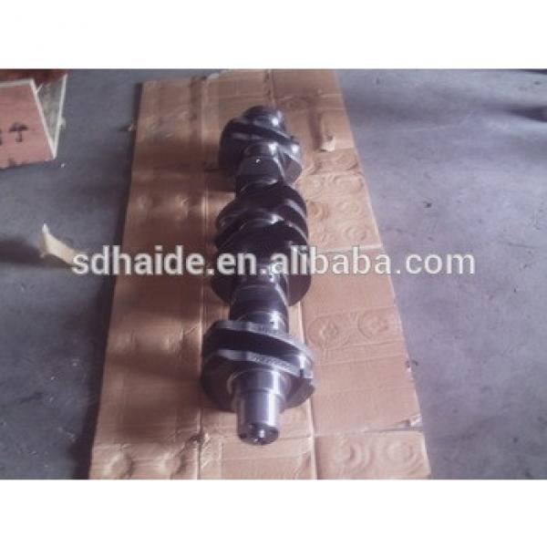 6D24 engine crankshaft,engine 6D24 spare parts crankshaft #1 image