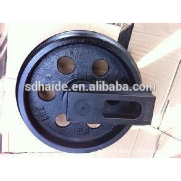 track front idler roller,idler assy for excavator js130,js160,js180,js200,js210,js220,js240,js260,js330,js450lc #1 image