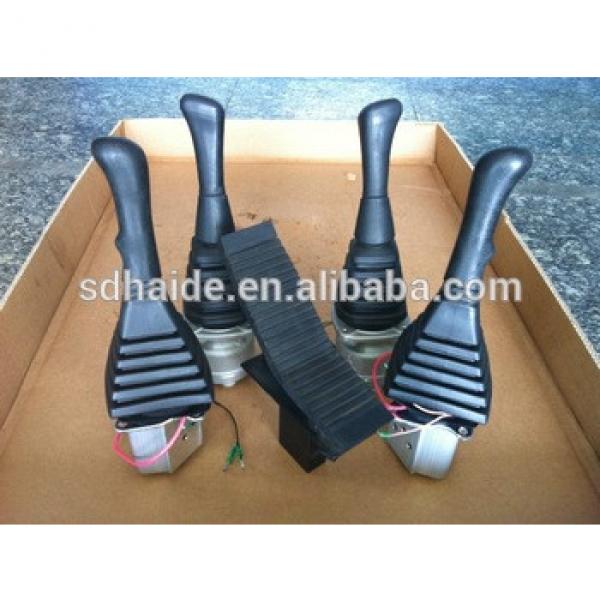 25105600 8014 8015 8016 valve joystick handle controller,for hydraulic excavator js85,js130,js210,js230,js240,js370 #1 image