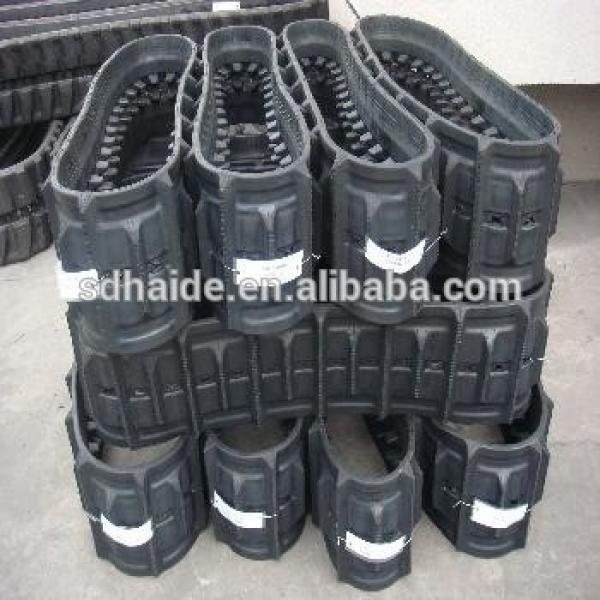 400x72.5x74 rubber track for excavator daewoo solar 55 55V PLUS #1 image