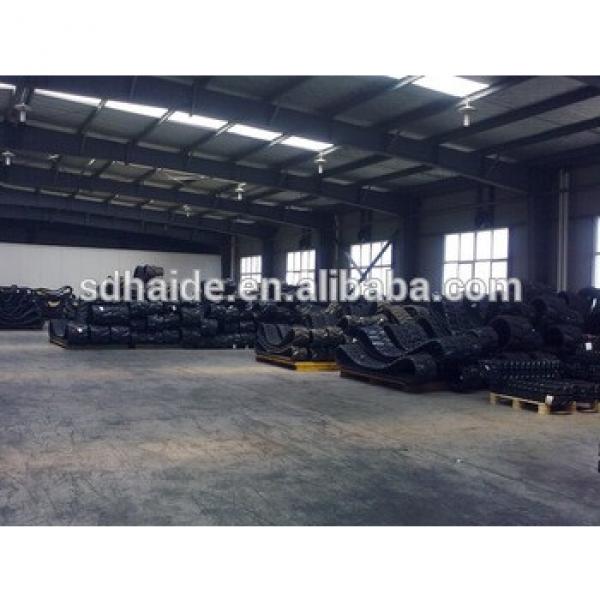 300x52.5x74 rubber track for excavator bobcat 325 X325, 300x52.5x80 331 334, 320x86x52 T200 loader #1 image