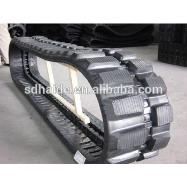 DH60 rubber track,DH60 excavator rubber track/rubber pad #1 image