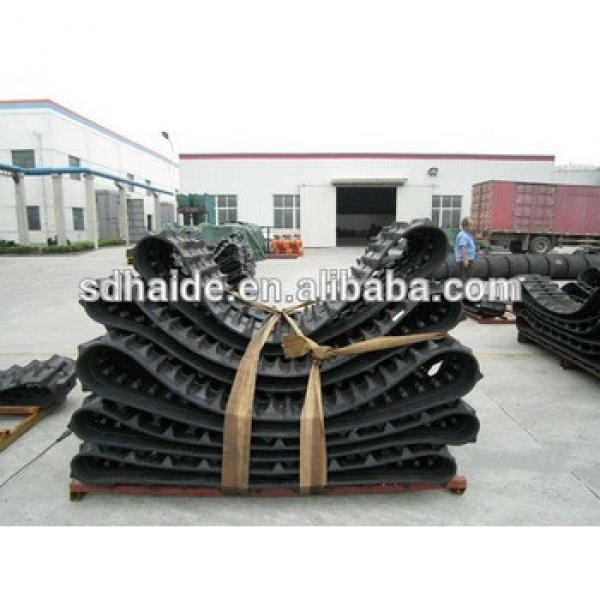 230x96x31,230x96x35 mini rubber track/rubber crawler for PC14/PC14HS/PC14R #1 image