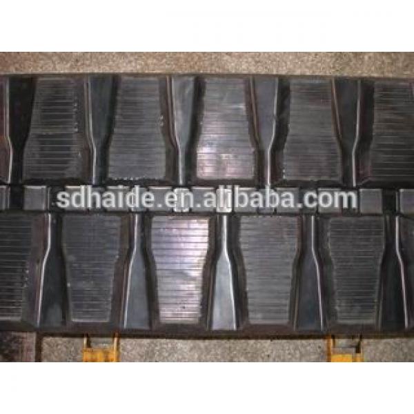 230x101x30 rubber track,PC05 rubber track,mini rubber crawler 230x101x30 used for PC05 excavator #1 image