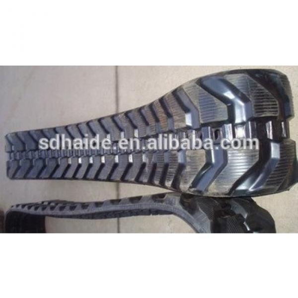 300x52.5x80n,PC150-3 construction machinery rubber belt #1 image