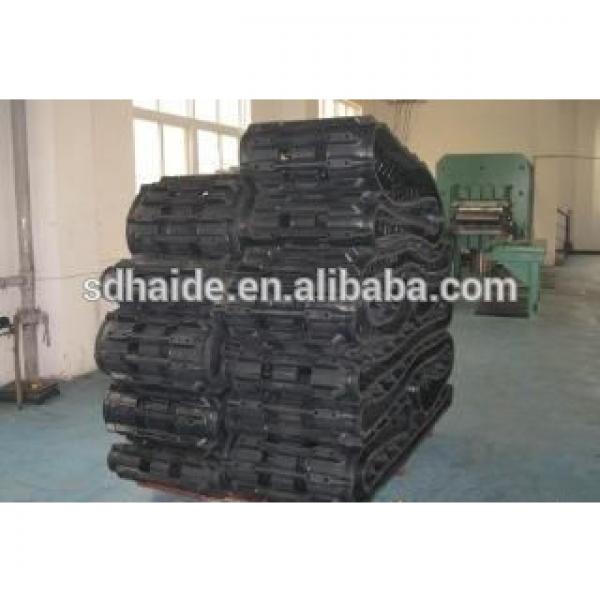 400x144x36 rubber track, rubber crawler track 400x144x38, rubber track undercarriage 350x56x84 for excavator farm machinery #1 image