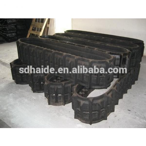 190x72x37 rubber track, rubber crawler track 190x72x34, rubber track undercarriage 190x72x37 for excavator farm machinery #1 image