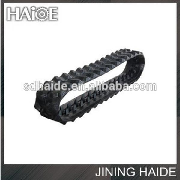 450x81x72 rubber track, rubber crawler track 450x81x76, rubber track undercarriage 450x81x74 for excavator farm machinery #1 image