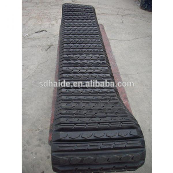 rubber pad/rubber tracks PC100,PC100 undercarriage rubber tracks #1 image