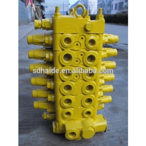 hydraulic main control valve for excavator PC410LC-5,PC410-5,PC400LC,PC400LC-8,PC400LC-7,PC400LC-6,PC400LC-5,PC400LC-3,PC400LC-1 #1 image