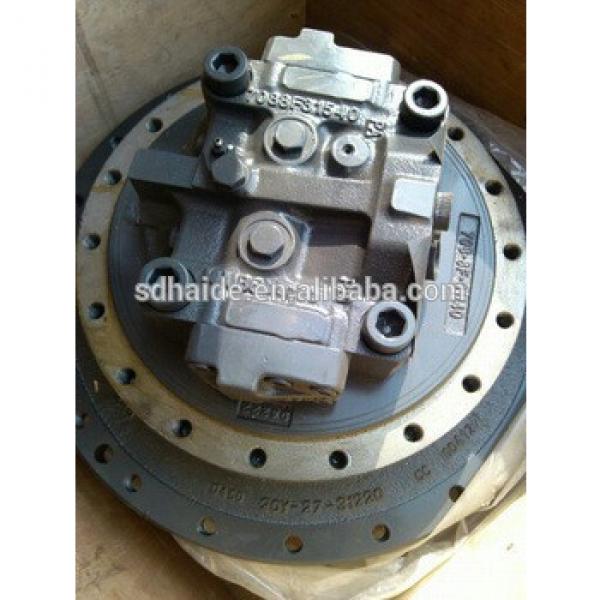 final drive travel motor assy planetary reducer reduction gearbox for excavator PC128UU-2,PC128UU-1,PC120-3,PC120-2,PC120-1 #1 image