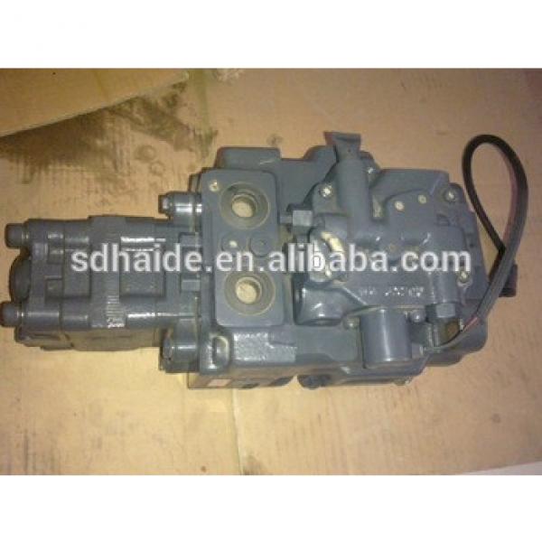 hydraulic main pump assy for excavator PC27,PC27MR-1,PC27MR-2,PC27MR-3,PC26MR-3,PC25-1 #1 image