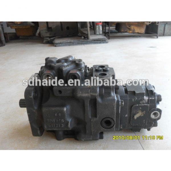 PC40 hydraulic pump, main pump assy for excavator PC40-7 PC40-6 PC40-5 PC40-3 PC40-2 PC40-1 PC38 PC38UU-3 PC38UU-2 PC38UU-1 #1 image