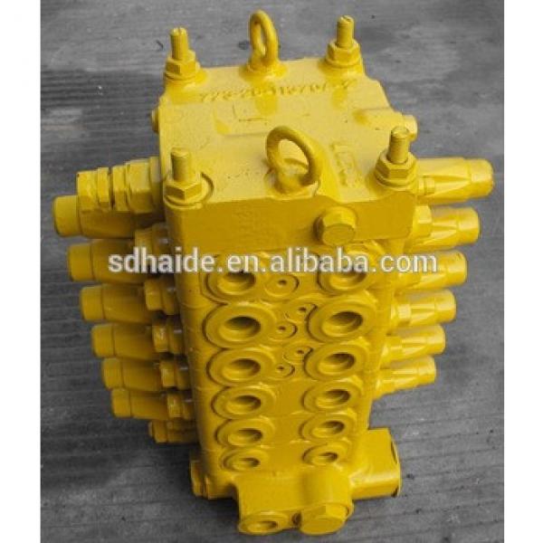 EX200LC-5 main control valve,EX120G, EX125WD, EX130K, EX130-5, EX135USR excavator distribution valve/spill valve #1 image