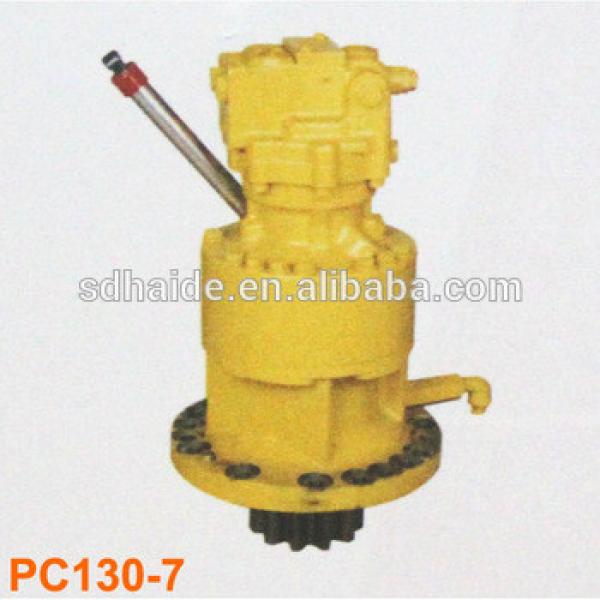 hydraulic swing machinery swing / slewing motor assy, swing gearbox for excavator PC130, PC130-5, PC130-6, PC130-7, PC130-8 #1 image