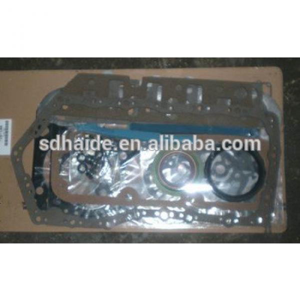 Haide, 6D34 full overhaul gasket kit diesel engine spare part for new crawler excavator, lower gasket kits #1 image