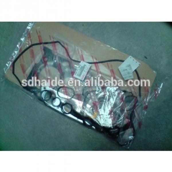 Haide, 6D14 full overhaul gasket kit diesel engine spare part for new crawler excavator and lower gasket kits #1 image