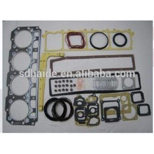 Haide, 4D34 full overhaul gasket kit diesel engine spare part for new crawler excavator, top gasket kit #1 image