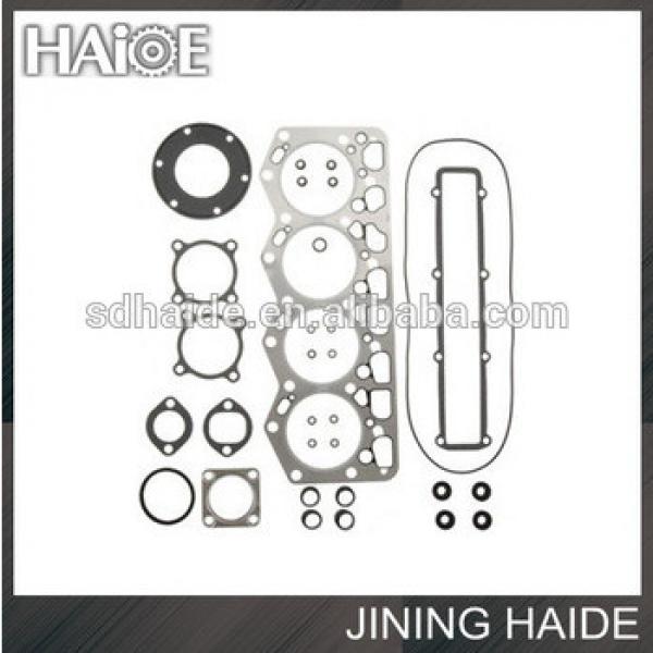 Haide, 4D105 full overhaul gasket kit diesel engine spare parts for new crawler excavator, 6D108D, 6D125, SD6110, S6D114 #1 image