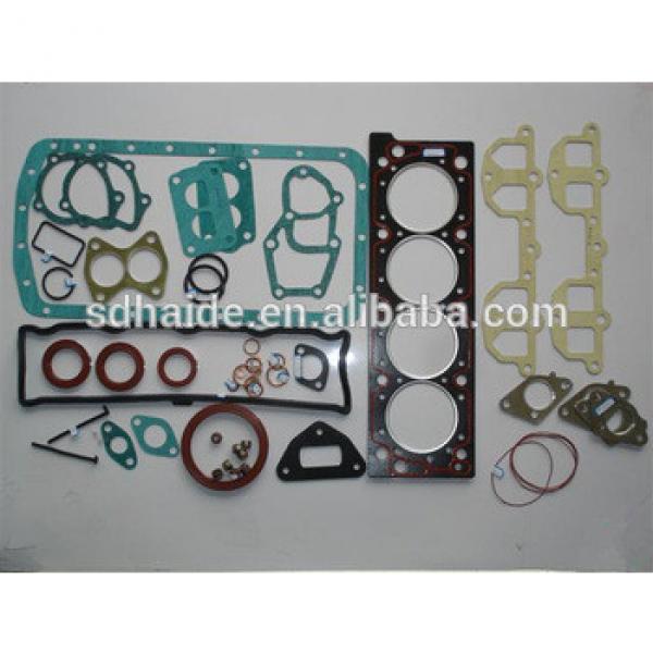 Haide, 4D102 full overhaul gasket kit diesel engine spare parts for new crawler excavator, 6D102, 6D105, 6D108, 6D107 #1 image