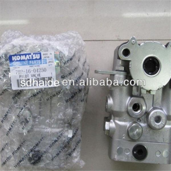 excavator spare parts PC200-8 PC240LC-8 PC300-7 PPC Valve Pilot Travel Valve 702-16-04250 #1 image