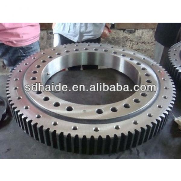 Doosan excavator external gear ring,doosan slewing ring construction heavy machinery parts for SOLAR 155 170 175 220 225 #1 image