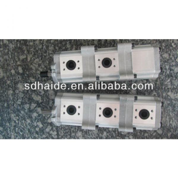 excavator double pump, excavator duplex pump, main hydraulic pump for PC120 #1 image