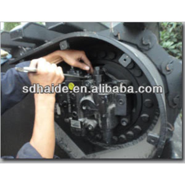 Doosan excavator hydraulic travel motor,Sumitomo final drive cover housing GM06,GM08,GM09 for DX500LC-G #1 image